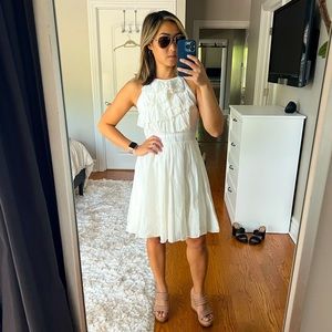 Cute off white summer dress